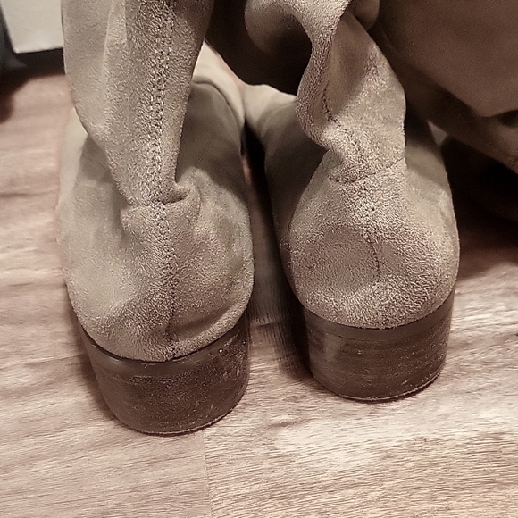 CHARLES by Charles David Taupe Thigh High Boots - Picture 2 of 2